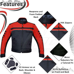 Traje textil de moto de alta calidad transpirable de bajo precio de Pakistán, cómodo Color sólido, Nailon/poliéster/Cordura All - Product Image 5