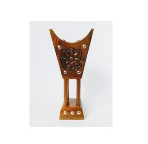 Quemador de Bakhoor de Madera con Acabado Liso, Ideal para Interiores Contemporáneos y Decoración Elegante con Fragancia para el Hogar - Product Image 4
