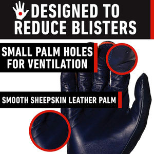 Gants de frappeur de baseball Softball en cuir sur mesure de haute qualité directement en usine avec support de poignet direct du fabricant - Product Image 3