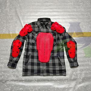 Nueva Camisa de franela de moda para motocicleta de 3 capas, Camisa de franela suave para montar en motocicleta blindada, camisas de franela de protección completa para carreras - Product Image 6