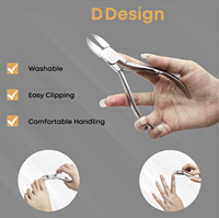Coupe-ongles incurvé professionnel pour ongles épais (doigts/ongles des pieds) – Bébés, seniors, adultes – Acier inoxydable allemand durable – Large