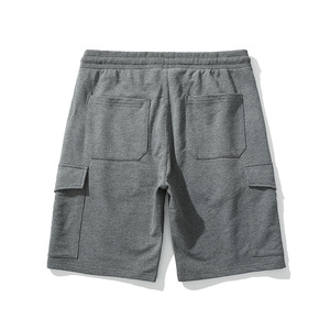 Respirant ample grande taille été Polyester Spandex cinq-Quatar Shorts Fitness course quatre côtés Shorts de sport expédition DDP - Product Image 3