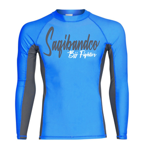 Hombres BJJ Rush Guards MMA Grappling Rashguard Ropa deportiva de manga larga para gimnasio Entrenamiento físico y correr Tamaño adulto - Product Image 1