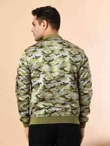 เสื้อแจ็คเก็ตบอมเบอร์ผ้าไหมซาตินแบบยูนิเซ็กซ์ แฟชั่นยอดนิยม รับผลิตตามสั่งจำนวนมาก ดีไซน์เบสบอล คอตั้ง ระบายอากาศได้ดี เคลือบผ้าฟลีซ เสื้อแจ็คเก็ตผู้ชาย - Product Image 2