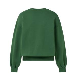 Nuevas Sudaderas de Invierno Lisas con Cuello Redondo, de Poliéster/Algodón, con Logotipo Personalizado Impreso en Relieve, Etiqueta, Tallas Grandes, Mangas Largas, para Hombre, 2024, 2 Piezas - Product Image 2