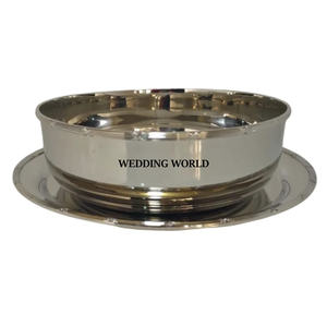 Bol à chocolat en acier inoxydable de qualité supérieure bol doux fait à la main forme ronde concepteur nouveau bol à chocolat - Product Image 6