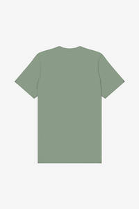 T-shirt à manches courtes en jersey de coton léger de qualité supérieure pour homme, col rond, couleur unie, toucher doux, haut décontracté pour marque privée - Product Image 5