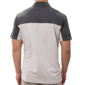 Atlético primavera hombres Golf para camisas poliéster/algodón sólido tejido manga corta alta calidad transpirable verano ropa deportiva - Product Image 2