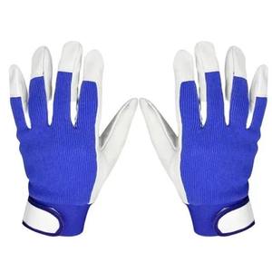 Top Quality Goat <b>Skin</b> Leather Material Made Working Gloves Industrial Auto Assembly Worker Gloves - Product Image 5