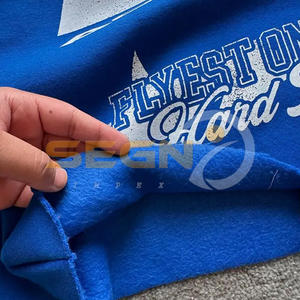 ชุดวอร์มผู้ชายวินเทจผ้าคอตตอนปะติดแบบรูดซิปทำให้ซีดจาง - Product Image 6