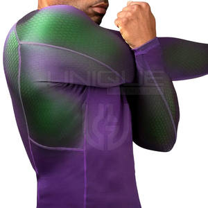 Nuevo diseño Rash Guards Fitness Secado rápido Medias de manga larga Fitness Rash Guards a la venta - Product Image 4