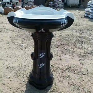 Lavabo de Pedestal Autolimpieza Nuevo modelo Lavabo de diseño de ley con Pedestal Hecho en India Sanitario de cerámica de calidad - Product Image 4