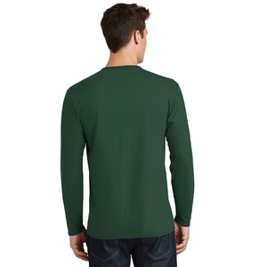 Camiseta de manga larga con diseño en blanco liso para hombre, ropa de hombre al por mayor, camiseta de manga larga con cuello redondo de alta calidad - Product Image 6