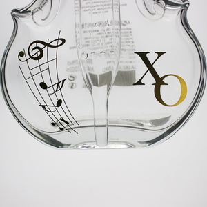 Thiết kế độc đáo Violin hình dạng chai cho Whisky Vodka rượu rỗng cá nhân logo rượu mạnh chai cho rượu bao bì - Product Image 6