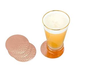 ที่รองแก้วหินทองแดงเครื่องครัวและที่รองแก้วทองแดงอุปกรณ์เสริมสำหรับแก้วน้ำและกาแฟ - Product Image 2