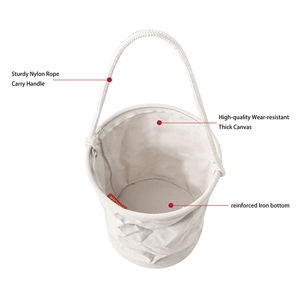 Organisateur de seau à outils en toile résistante imperméable sur mesure avec sangle réglable et capacité de 17 L - Product Image 3