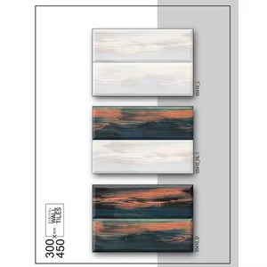 Diseño de resaltador de Color Rosa 30x45cm Acabado brillante digital 300x450mm Interior de pared esmaltado de cerámica 12x18 Azulejos decorativos - Product Image 6