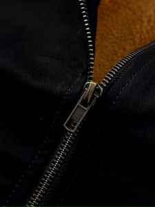 Wholesale <b>Patchwork</b> Bomber <b>Jacket</b> for Men Warm Winter Wear Custom Logo Front Pocket Casual Waterproof Breathable Windproof - Product Image 6