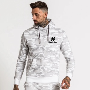 Custom Camo Print Men's Tech Fleece Chándal Nueva llegada Logo Sudaderas con capucha con cremallera Active Bottoms para correr - Product Image 2