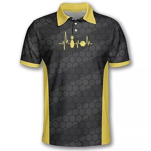 Tissu tricoté respirant 100% coton de haute qualité pour hommes pour chemises avec impression de logo personnalisé et séchage rapide - Product Image 5