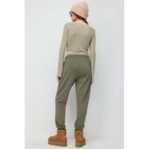 Pantalones Deportivos de Cintura Ajustable y Tacto Suave para Exteriores - Product Image 4