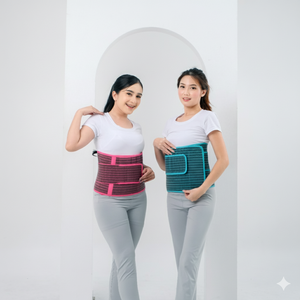 Corsé de Maternidad de Goma Elástica Nano y Algodón Transpirable que Mantiene la Piel Fresca Incluso con Uso Prolongado y Antibacteriano - Product Image 1