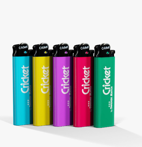 Briquet de cricket jetable de haute qualité avec logo personnalisé Briquet à gaz rechargeable en plastique pour fournisseur d'utilisation de cigarettes - Product Image 3