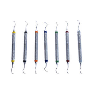 Nouveaux ensembles de curettes manuelles Hu-Friedy de haute qualité en acier inoxydable de classe II certifié CE vente à chaud - Product Image 1