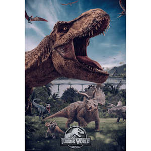 Póster de Pared de Jurassic World de Estilo Moderno - Product Image 1