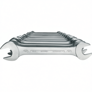 Juego de Llaves de Boca Doble GEDORE de 12 Piezas, Acero Inoxidable Cromado, 6-120 mm, SW6-32 mm, Kit de Herramientas - Product Image 3