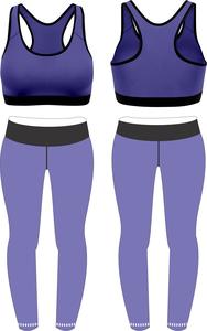 Conjunto yoga mujer mejor calidad sublimación y tela - Product Image 5