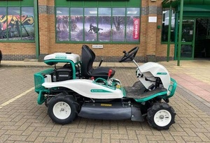 New OREC RM882 Rabbit Riding Lawn Mower 4 Stroke <b>Petrol</b> Lawn <b>Cutter</b> Aluminum Chassis Height Adjustable Handle Rear Grass Box - Product Image 2