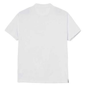 Golf de lona de alta calidad al por mayor para camisa de manga corta transpirable de color sólido para hombre - Product Image 3