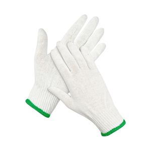 Gants de sécurité en tissu de coton à flexibilité personnalisée et excellente durabilité, résistants à la chaleur, pour usage quotidien et protection industrielle des mains - Product Image 1