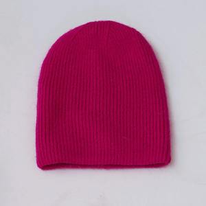 Gorro de Esquí Grueso y Cálido de Color Sólido, Gorro de Punto de Poliéster/Algodón, Gorro con Patrón Bordado Liso, Gorro de Invierno para Hombre y Mujer, Venta al por Mayor - Product Image 2