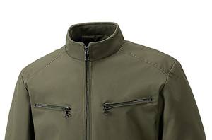 Chaqueta Cortavientos Informal Entallada con Capucha para Hombre, Personalizada, de Lona, Transpirable, de Secado Rápido, con Logotipo Frontal, para Exteriores, OEM - Product Image 2