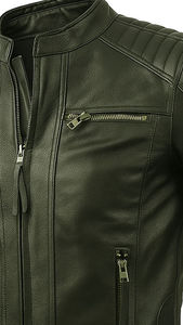 Chaqueta de Cuero para Hombre de Alta Calidad de Proveedor Directo de Fábrica, Talla Grande, Hecha a Medida, Transpirable, Estilo Casual - Product Image 6