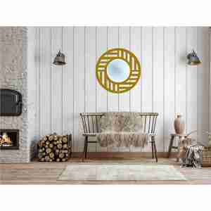 High Quality Modern Round <b>Mirror</b> <b>Full</b>-<b>Length</b> Handcrafted India Wedding Wall Decor High Demand Handicraft - Product Image 3