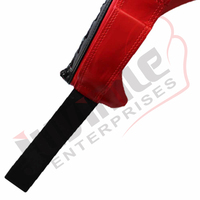 Mitaines souples professionnelles Hi-Tec Skintex en cuir à double fermeture pour le karaté et le kick-boxing, cible de frappe antidérapante et extensible