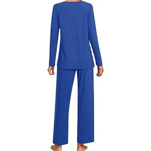 Respirant séchage rapide 100% femmes Sexy ensembles femmes été 2 pièces pyjamas Satin Sexy vêtements de nuit pour les femmes 2026 - Product Image 3