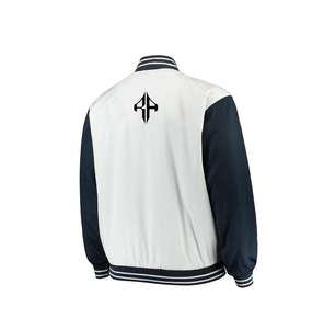 Chaqueta de invierno con logotipo personalizado de alta calidad 100% poliéster transpirable cuello acanalado chaqueta universitaria de ATLANTIC - Product Image 2