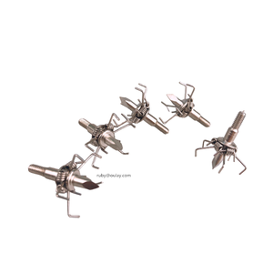 100gr Judo Flèche Pointe En Acier Inoxydable Tête Large pour Petits Animaux Jeu - Product Image 1