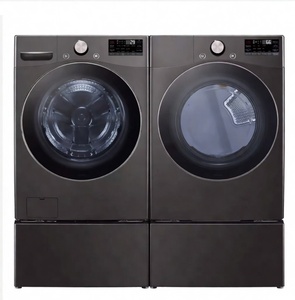 Ensemble de lave-linge à chargement frontal professionnel de 27 pouces – Série Elite 4,5 pi³ Lave-linge Ft. & 7.4 Cu. Sèche-linge électrique - Product Image 1