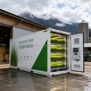 Solución Profesional de Contenedores Hidropónicos para Forraje, para Granjas Ganaderas a Gran Escala con Sistema de Cultivo Automatizado - Product Image 3