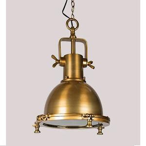 Lámpara colgante de diseño antiguo plateado para decoración del hogar colgante de forma redonda lámpara colgante de decoración de Metal - Product Image 3