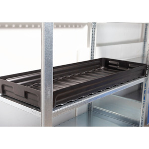 Vasca di contenimento piccola pro-line in polietilene (PE), senza griglia, 20 litri, 995x395x90 - Product Image 2