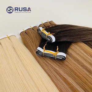 Extensiones de Cabello Vietnamita Rusa 100% al por Mayor, de 100g, Longitudes de 10 a 34 Pulgadas, Súper Doble Trama - Product Image 3