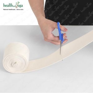 HealthAndYoga LayerGuard Rouleau de bas en coton Manchon extensible absorbant la sueur de 3 "pour une utilisation sous-coulée - Product Image 3