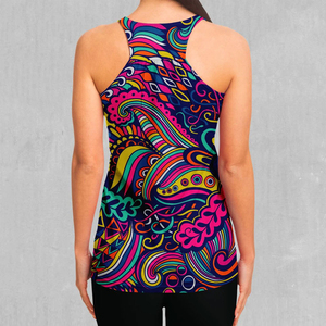 Camiseta sin Mangas Personalizada de Poliéster/Algodón Sublimado, Ligera y Ecológica, Ropa Deportiva para Mujer, Transpirable, de Secado Rápido, con Botones Huecos - Product Image 5