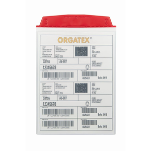 Portadocumenti ESD, da appendere, DIN A4 verticale, Rosso, 10 pz. / Confezione.- SD018-ESD-01 - Product Image 1